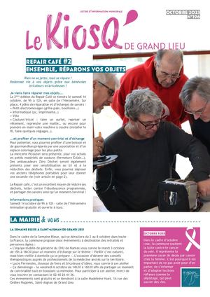 Kiosque Octobre 2023