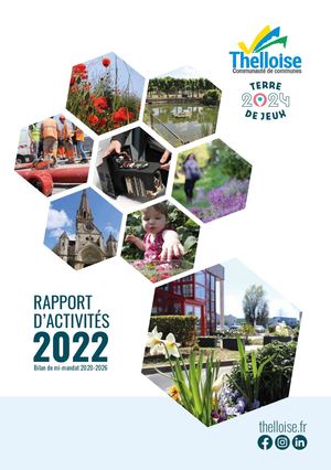 RAPPORT D'ACTIVITÉS CC THELLOISE 2022