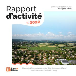 Rapport D'activités Ccpo 2022