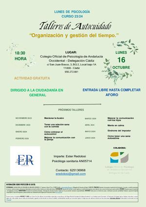 2023 10 16 Cartel Taller Autocuidado Octubre 2023 Word