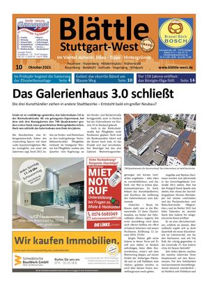 Blättle Stuttgart-West 10/2023