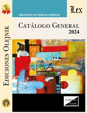 CATÁLOGO GENERAL  EDICIONES OLEJNIK 2024