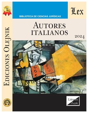 CATÁLOGO AUTORES ITALIANOS EDICIONES OLEJNIK 2024
