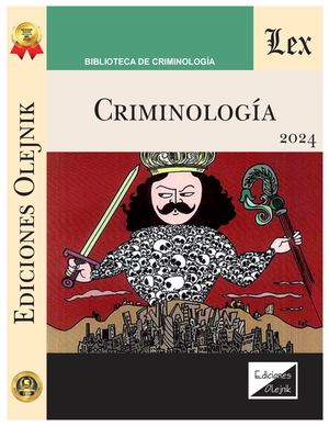 CATÁLOGO  CRIMINOLOGÍA EDICIONES OLEJNIK 2024