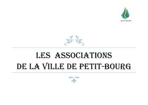 Annuaire des Associations De La Ville de Petit-Bourg