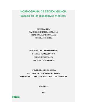 Normograma De Tecnovigilncia (1)