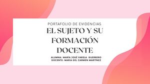 El Sujeto Y Su Formación Profesional (1)