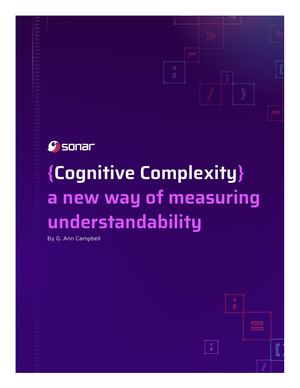 Cognitive Complexity Sonar Guide 2023