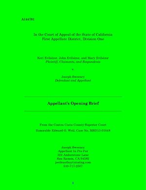 Fees 2030 Evilsizor V Sweeney A144781