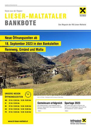 Lieser-Maltataler Bankbote
