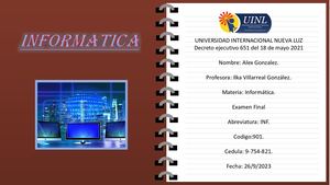 Examen Final Informatica