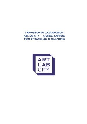 Projet Capitoul Artlabcity 2023 2024