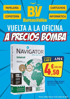 FOLLETO PRECIOS BOMBA (TENERIFE)