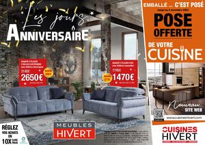 Meubles Hivert Depliant Anniversaire 2023