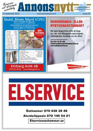 Annonsnytt V39 2023