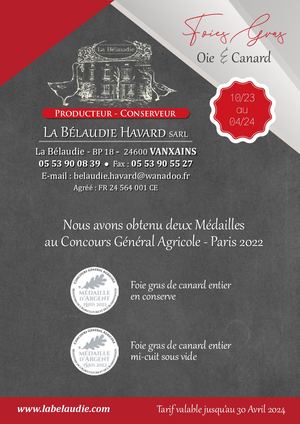 Catalogue 2023 La Belaudie