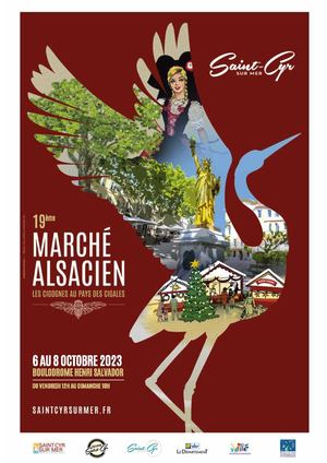 Flyer Marché Alsacien 2023
