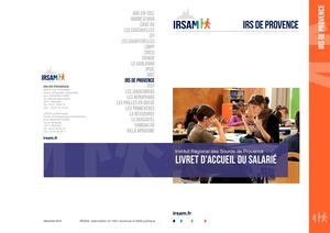 Livret D'accueil Irsprovence