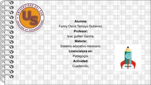 Cuadernillo características del sistema educativo de cada nivel