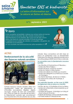 Newsletter n°1 ENS et Biodiversité