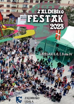 Zaldibia 2023 herriko festetako egitaraua