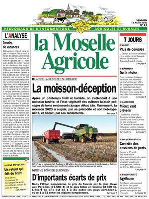 2023 La Moselle Agricole N 31