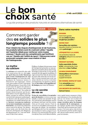 Bcs 46 Avril 2023 Comment Garder Des Os Solides Le Plus Longtemps Possible