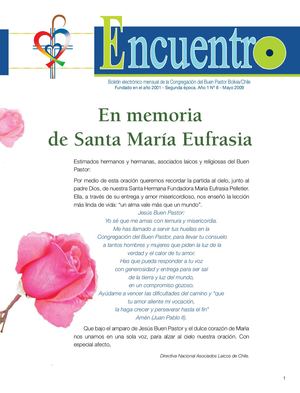 Boletín Encuentro mayo 2009 n°8