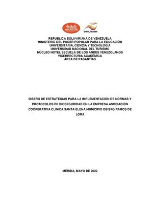 Informe N°1721 Pasantia Administrativa Trabajo De Grado 2022