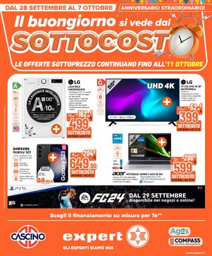 Il buongiorno si vede dal.. SOTTOCOSTO! #CascinoExpert fino al 07/10 [FB]