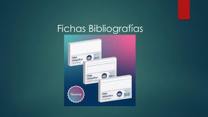 Ficha Bibliografica