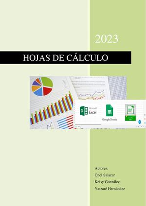 HOJAS DE CÁLCULO