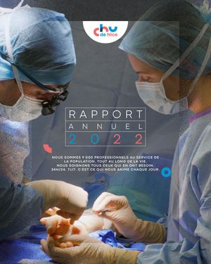 Rapport d'activité 2022 du CHU de Nice