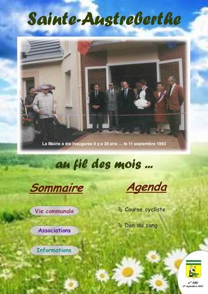 SEPTEMBRE 2023 / SAINTE-AUSTREBERTHE AU FIL DES MOIS