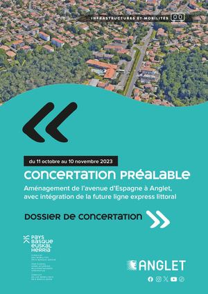 Dossier de concertation projet d'aménagement avenue d'Espagne
