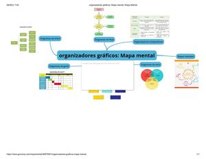 Organizador Gráfico Mapa Mental
