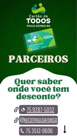 Catálogo Cartão De Todos - Paulo Afonso