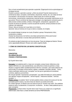 Mapa Conceptual Y Cuadro Sinoptico