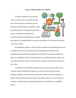Borrador2 Cambio Climático A Nivel Global