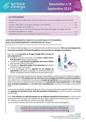 8 Newsletter N°8 Septembre 2023