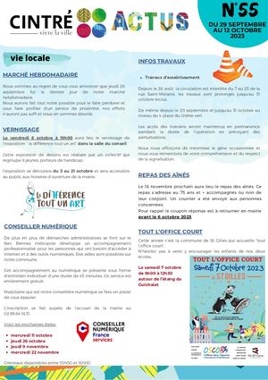 Cintré Actus N°55