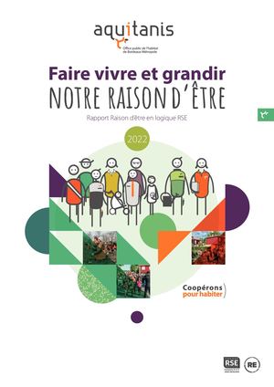 Rapport Raison d'être aquitanis 2022