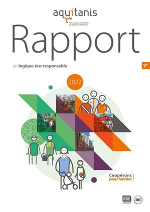 Rapport d'activité aquitanis 2022 en logique éco-responsable