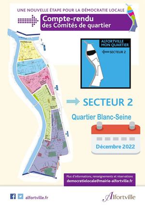 Comité de Quartier Blanc Seine - Décembre 2022