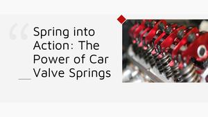 Car Valve Springs