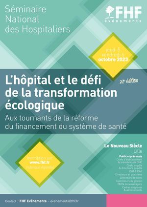 Séminaire National des Hospitaliers 2023 - Programme