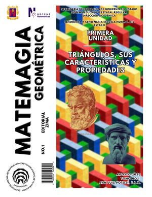 Revista Tomo I: Triángulos sus características y propiedades.