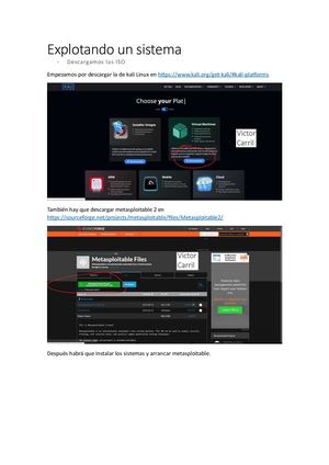 Victor Carril Explotando Un Sistema