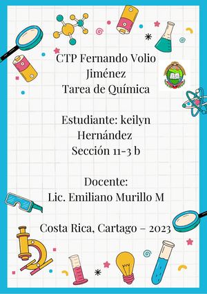 tarea Química