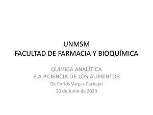 Permanganometria Dr Carlos Vargas Carbajal 10 07 2023